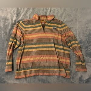 L.L. Bean Multicolor Striped Pullover XXL